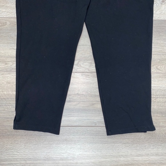 H&M Over The Bump Trouser Jersey Pant Medium Large Black - Picture 11 of 13